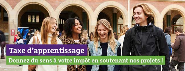 Taxe d’apprentissage | Donnez du sens à votre impôt en soutenant nos projets !