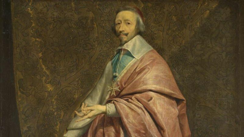  Le Cardinal de Richelieu par Philippe de Champaigne, 1635 - 1640, Musée du Louvre