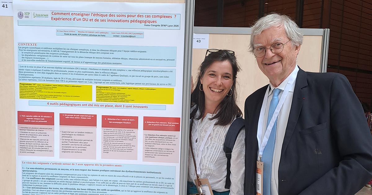 Blandine Humbert et Jean‑Marie Gomas