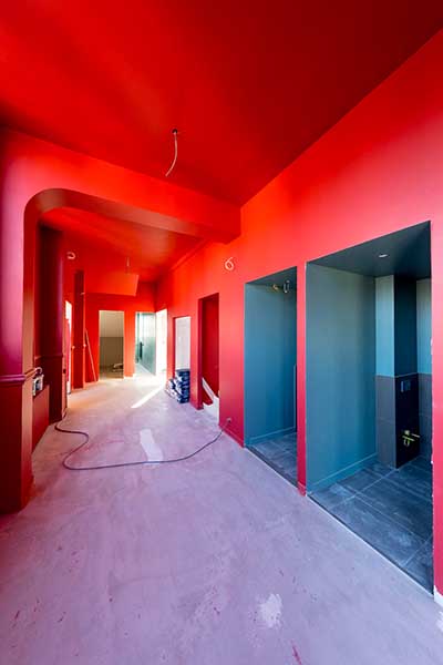 chantier immobilier - couloirs chantier immobilier - couloirs