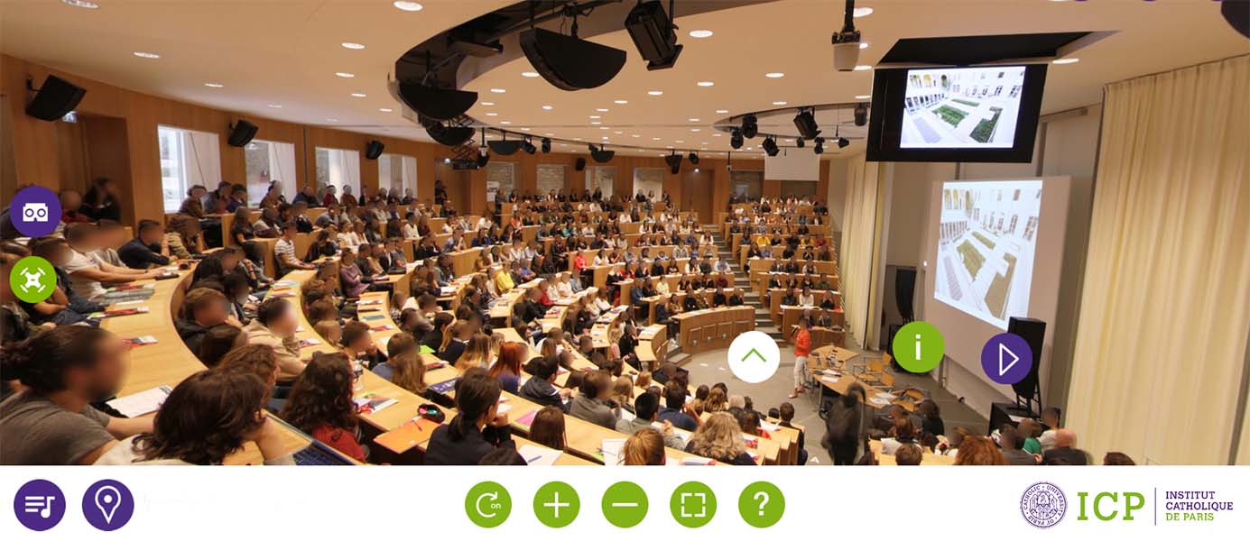 Visite virtuelle - Auditorium 