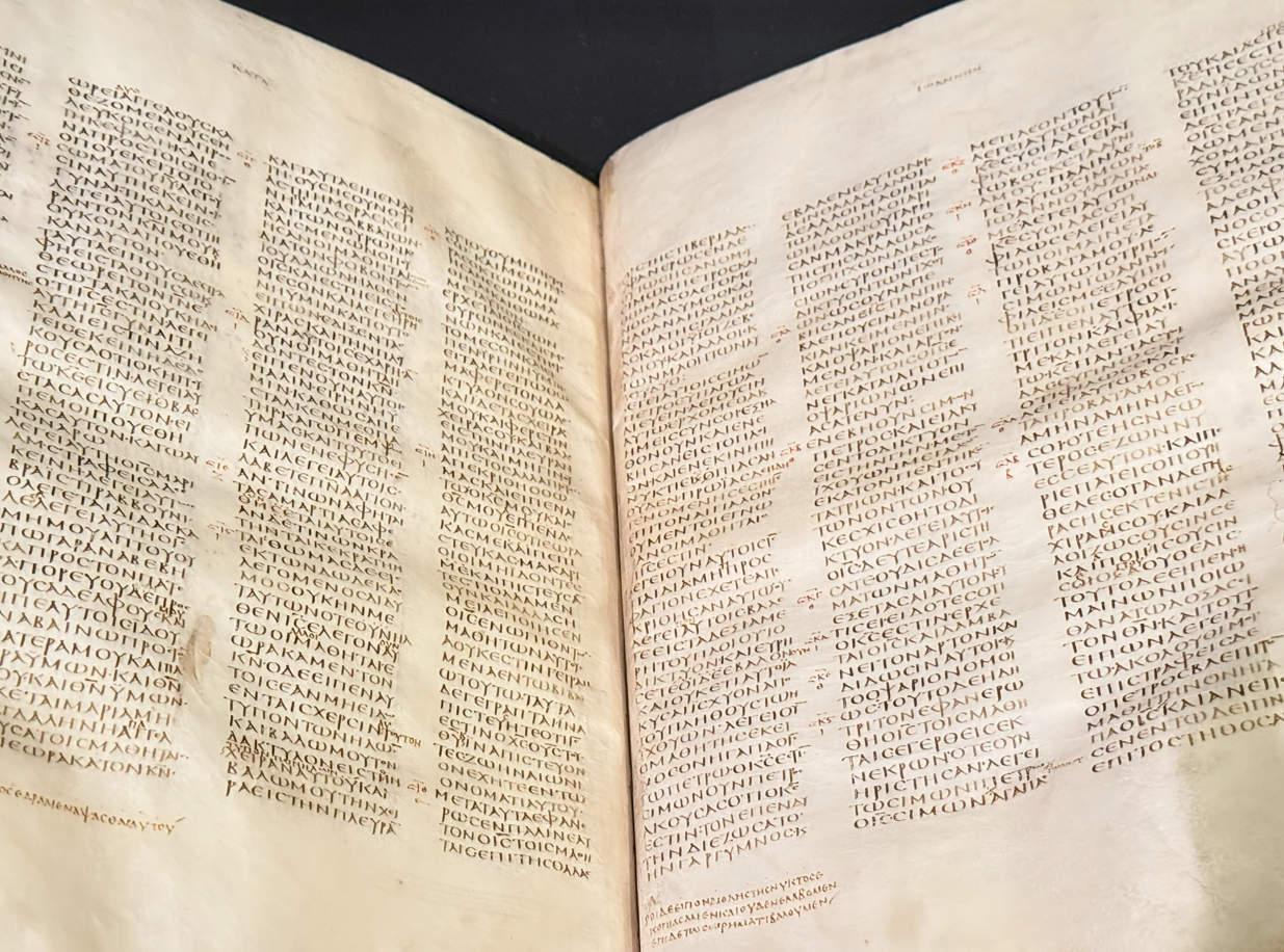 bible grec londres 