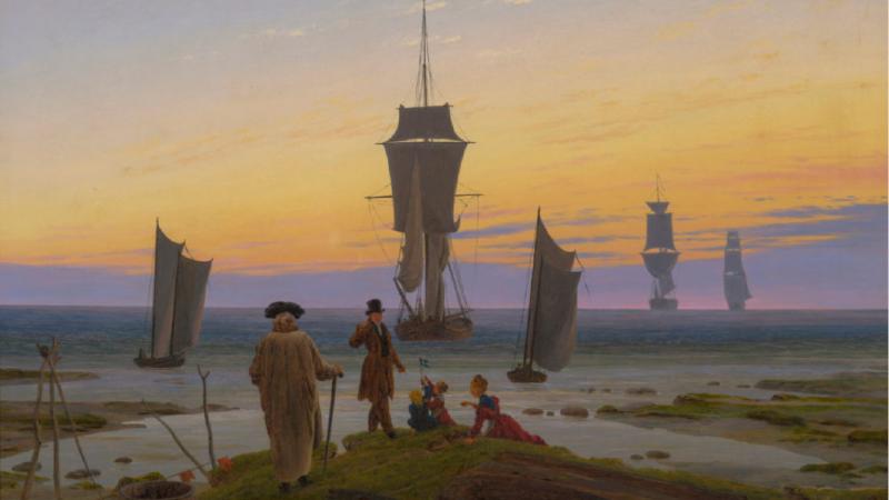 Caspar David Friedrich, Les Âges de la vie, 1834 © Musée de Leipzig