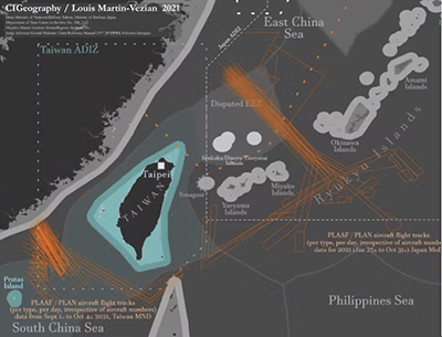 carte Taïwan