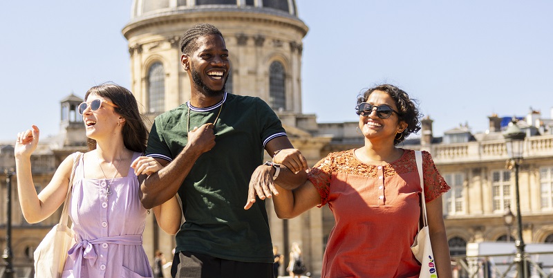 étudiants dans paris