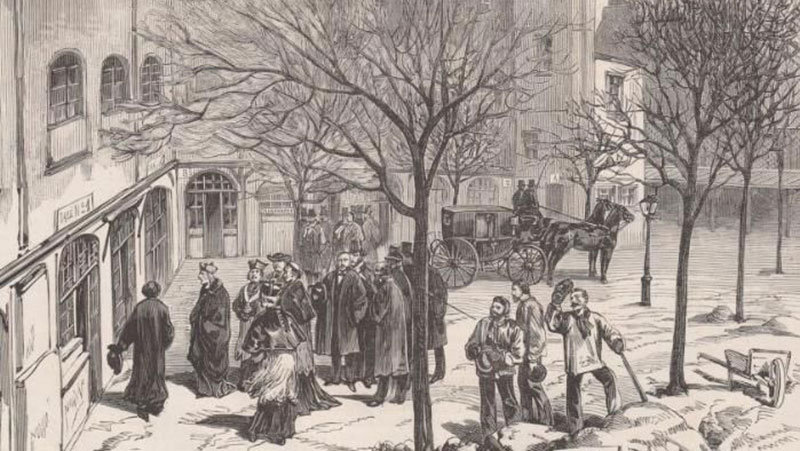 Inauguration de l'ICP en 1875