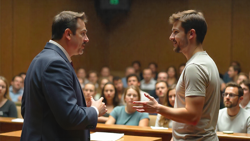 Colloque facultaire débat
