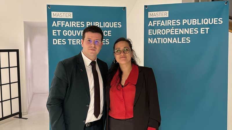 Alexandre Balossi et Marie-Caroline Arreto