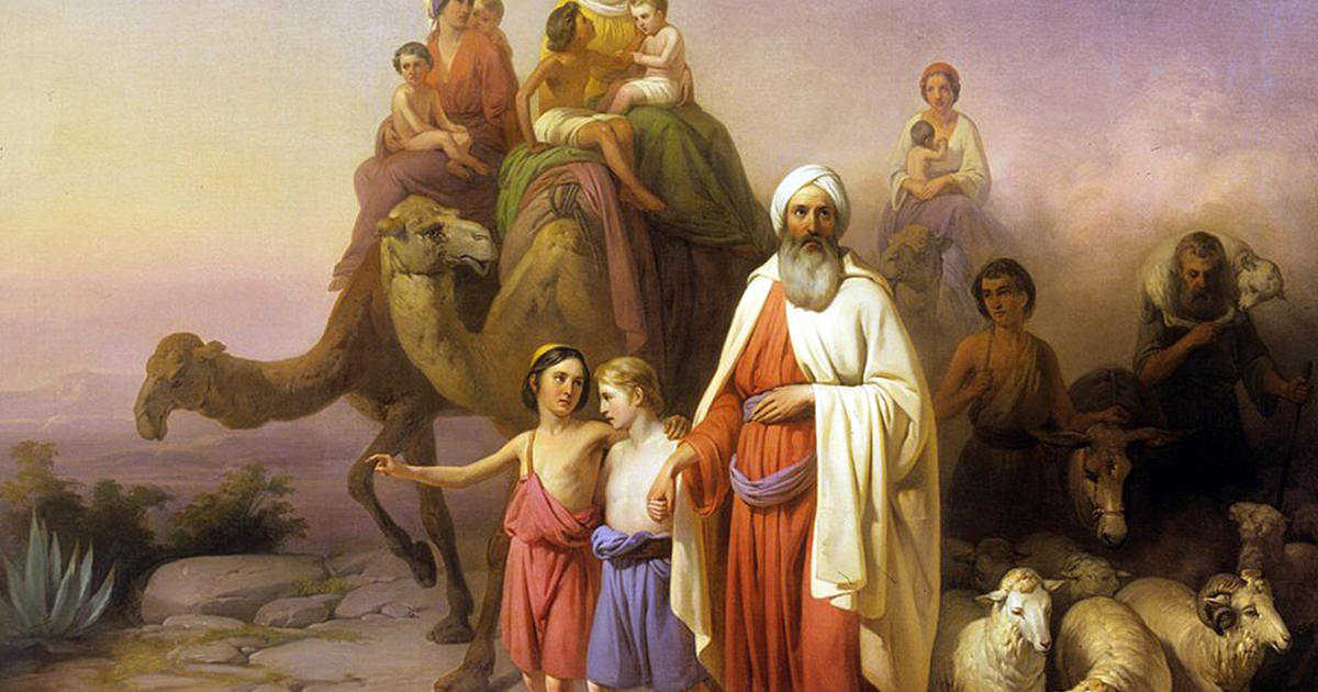 Molnár_Ábrahám_kiköltözése_1850