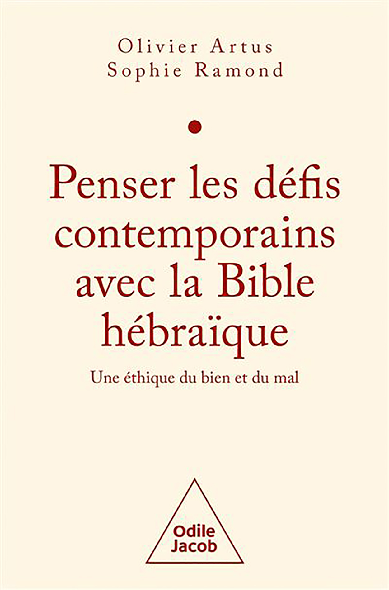 couv Penser les défis contemporains avec la Bible hébraïque