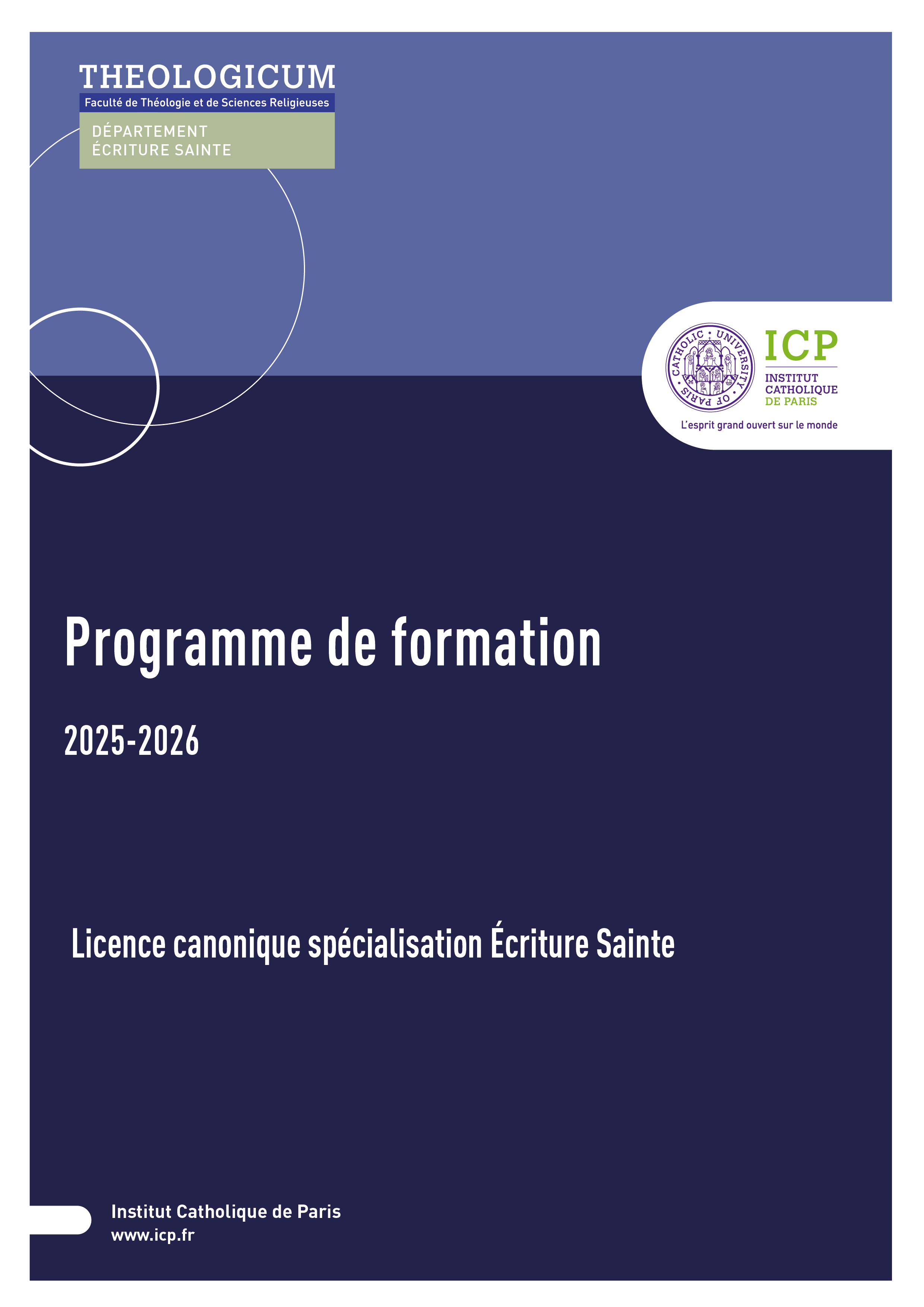 ecriture sainte