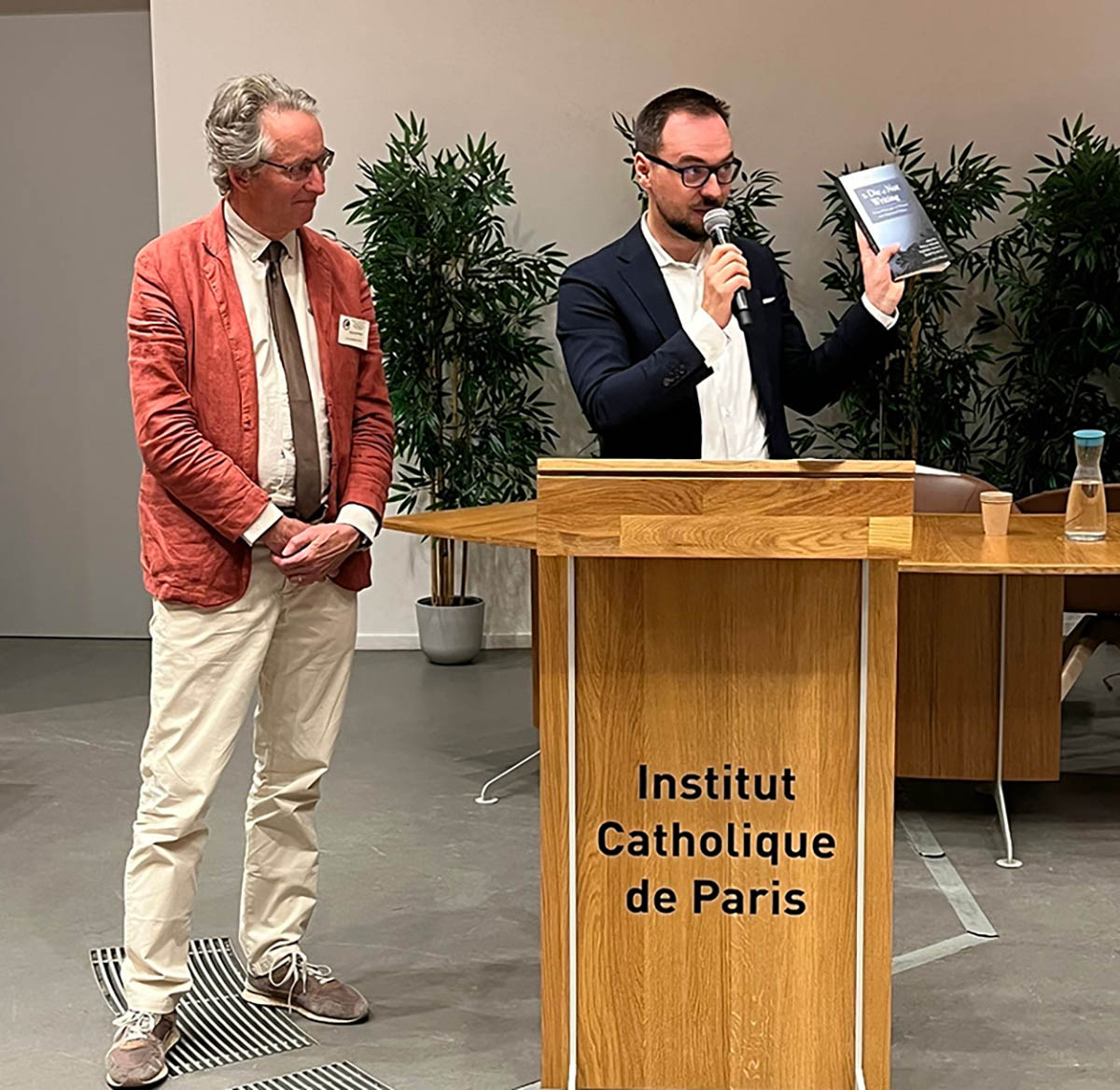 Les 10 ans de l'INPR, Emmanuel Falque 