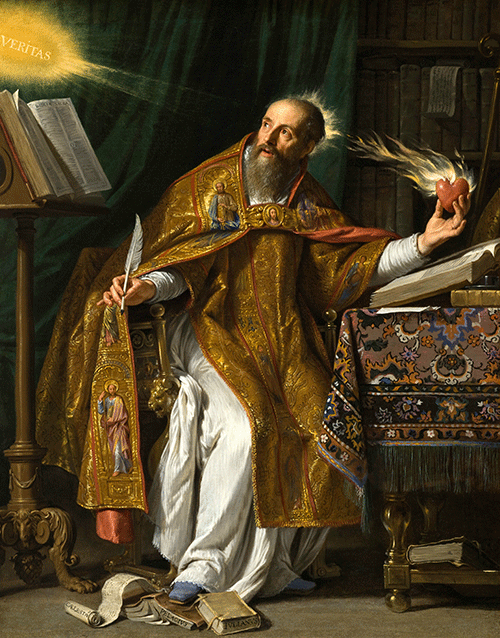 saint Augustin - Philippe de Champaigne 