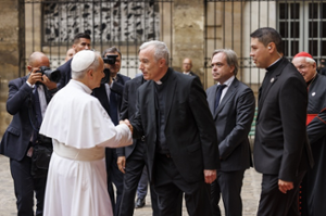 Visite du pape Léon XIV à l'ICP - 26/09/26