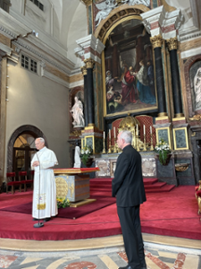 Visite du pape Léon XIV à l'ICP - 26/09/26