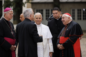 Visite du pape Léon XIV à l'ICP - 26/09/26