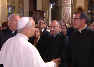 Visite du pape Léon XIV à l'ICP - 26/09/26