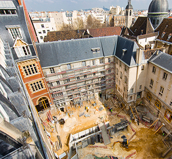 cour travaux