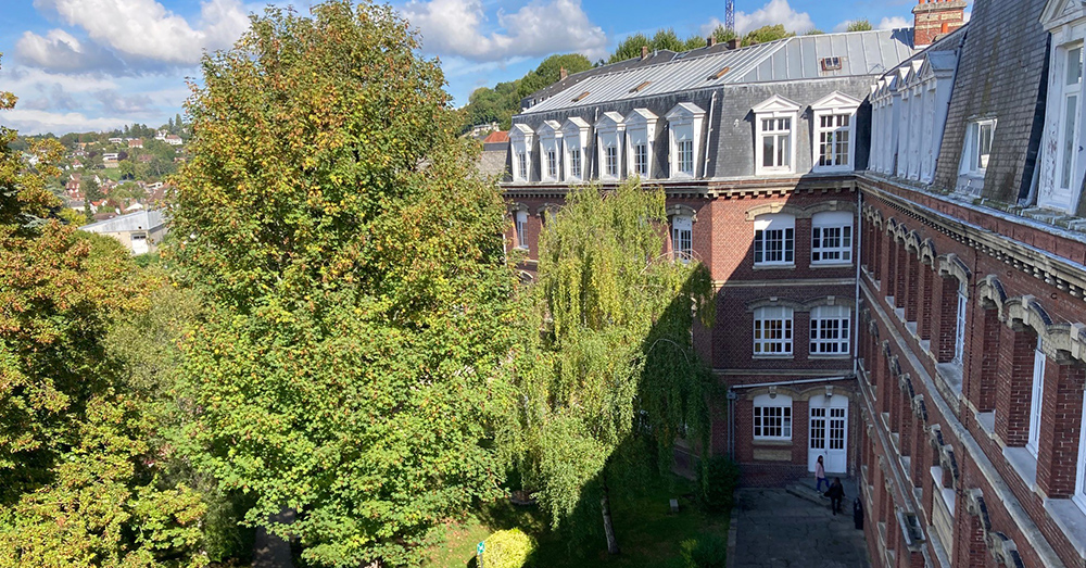 ICP campus de Rouen vue facade